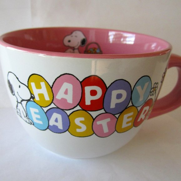 Peanuts Other - Snoopy Woodstock Peanuts Happy Easter Mug Cup